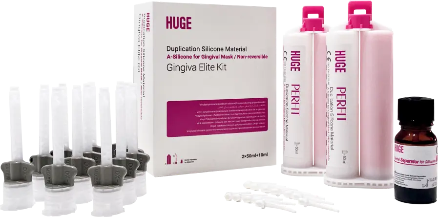 NEW Package of A-Silicone for Gingival Mask  - Gingiva Elite Kit
