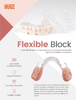 HUGE Dental Flexible Block Brochure