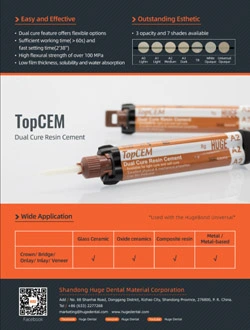 TopCEM Dual Cure Resin Cement Leaflet