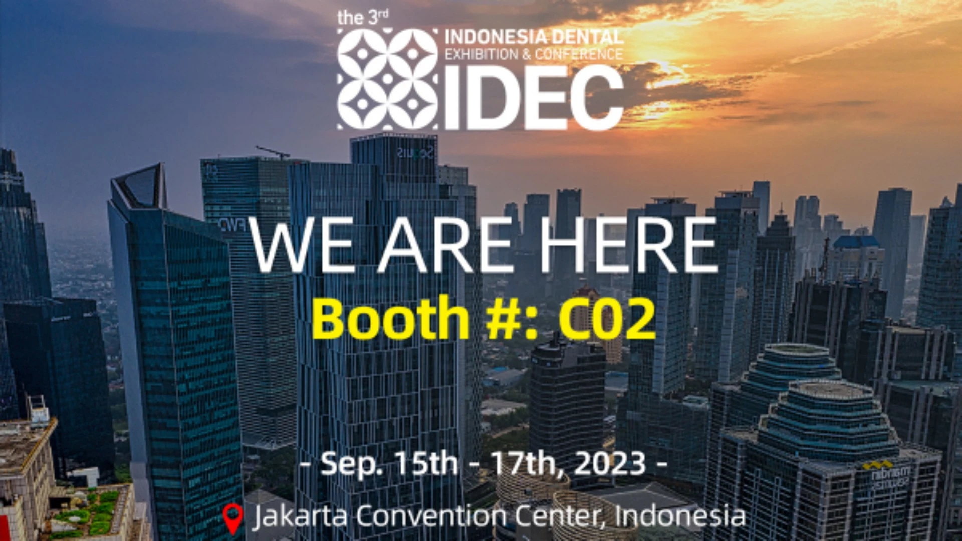 Exhibition Invitation | IDEC 2023, HUGE Welcomes You!