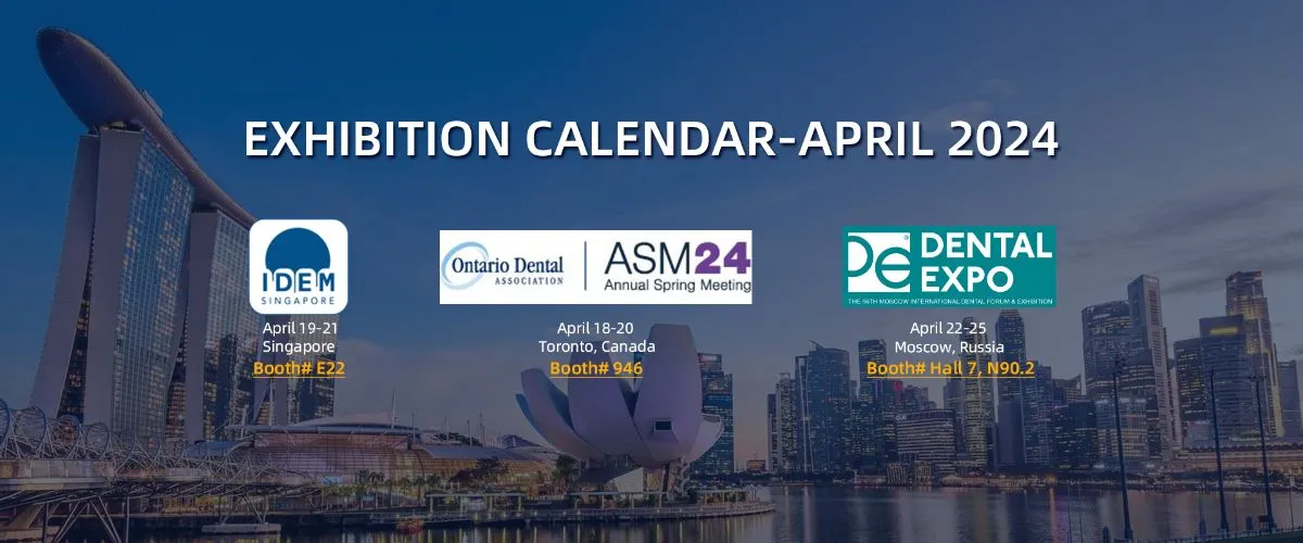 Welcome Join us for Three Great Dental Events in April!