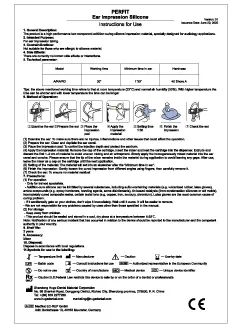 HUGE Ear Impression Silicone Introduction For Use